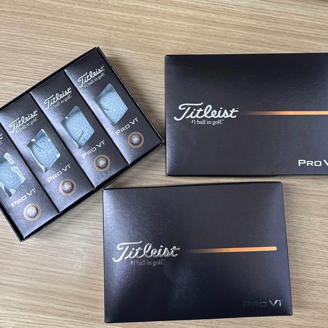 Titleist Pro V1 ゴルフボール 3ダース(36個)