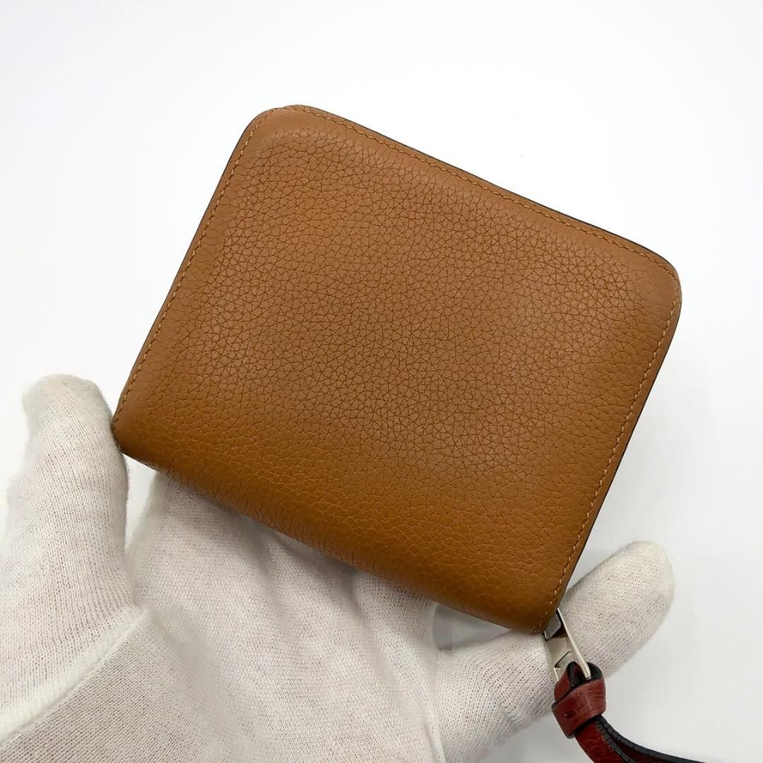 ◇ロエベ◇レザー/アナグラム/コンパクトウォレット/二つ折り財布/LOEWE