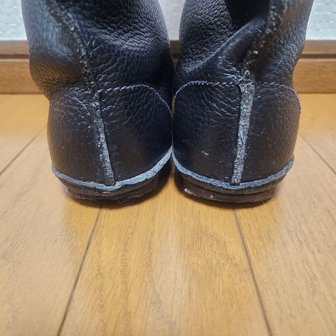 極美品☆ KOOS コース ロングブーツ シボ革 黒 人気