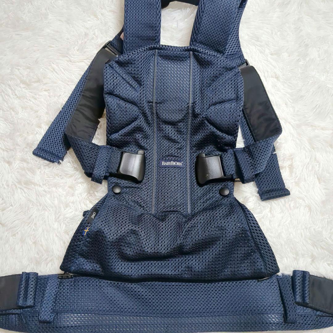 【美品】ベビービョルン 抱っこ紐 ONE KAI Air メッシュ 新生児対応