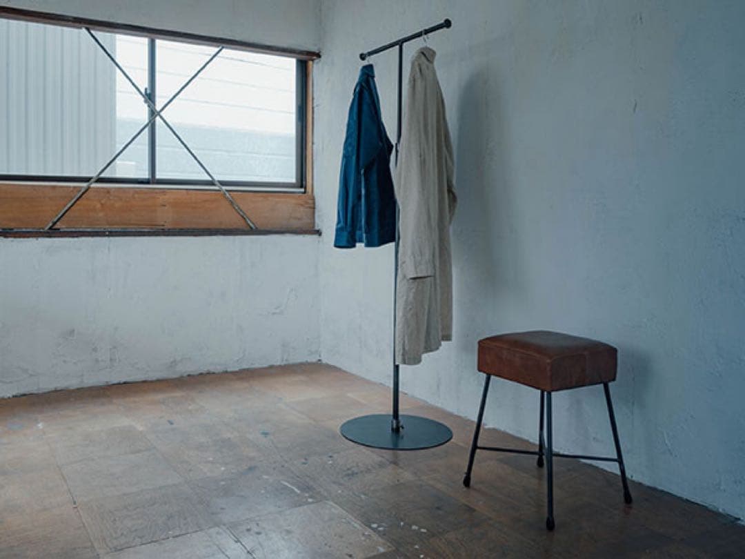 COAT HANGER RACK SIKAKU シカク コートスタンド アイアン