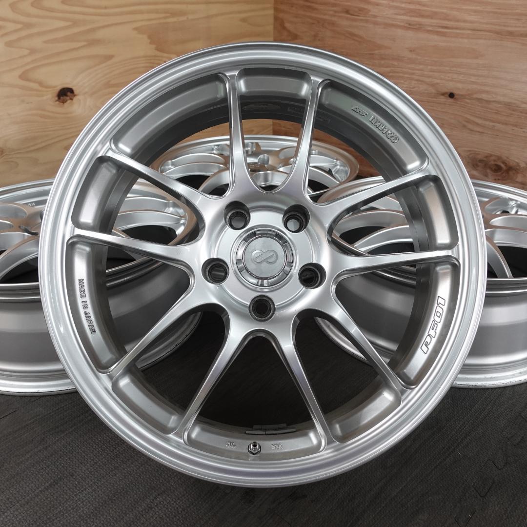 [美品] ホイール　ENKEI PF01 18インチ　5x114.3