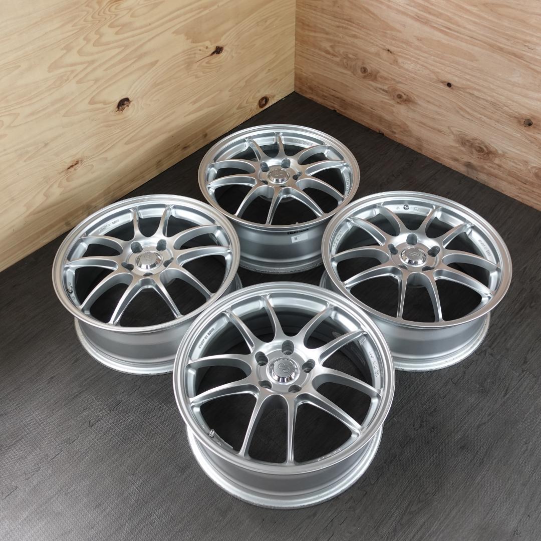 [美品] ホイール　ENKEI PF01 18インチ　5x114.3