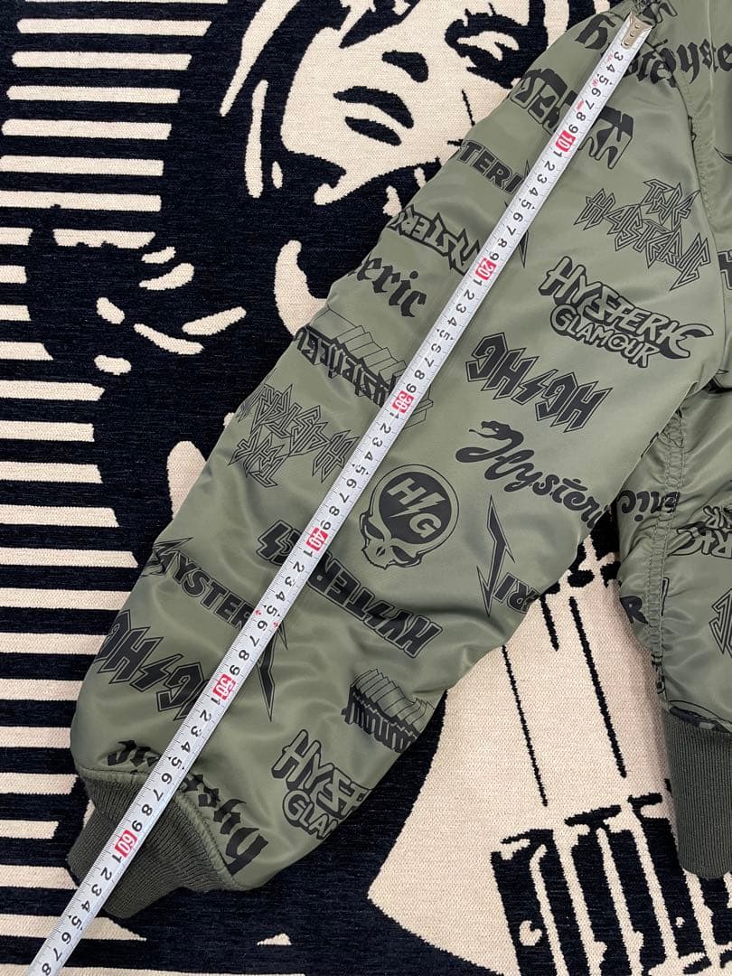 ヒステリックグラマー　Hysteric Glamour MA-1ジャケット