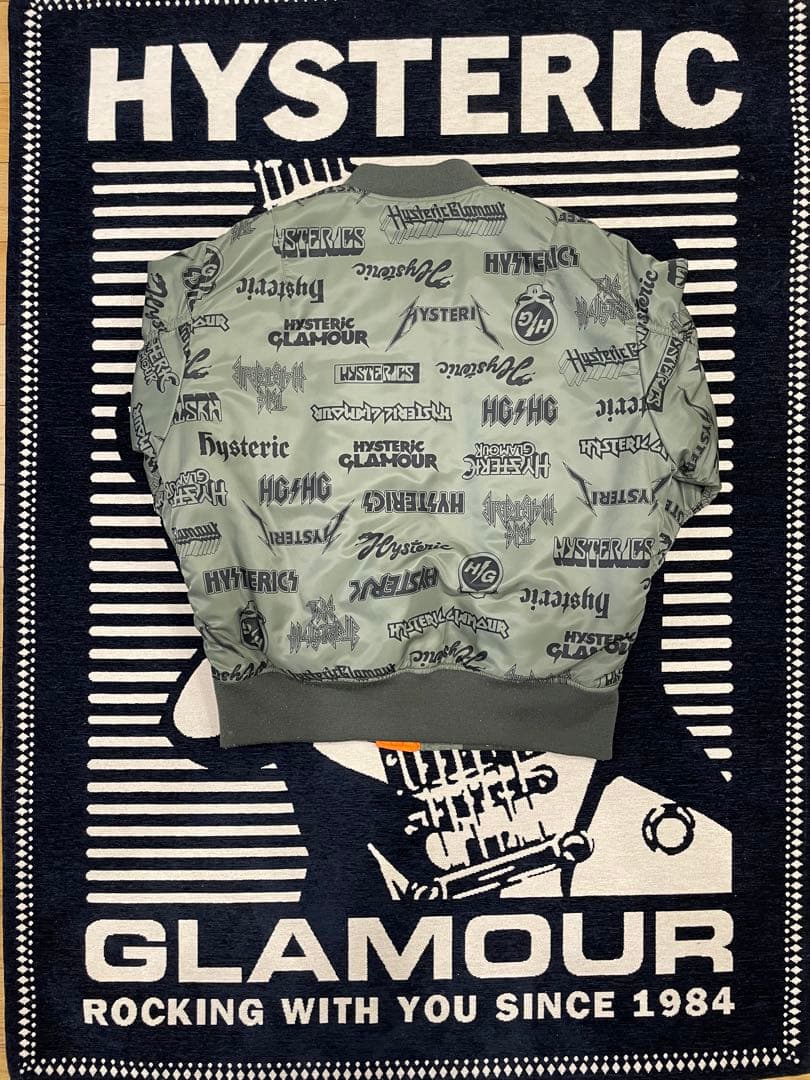 ヒステリックグラマー　Hysteric Glamour MA-1ジャケット
