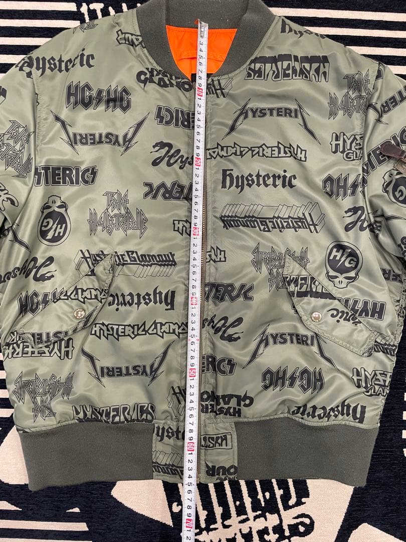 ヒステリックグラマー　Hysteric Glamour MA-1ジャケット
