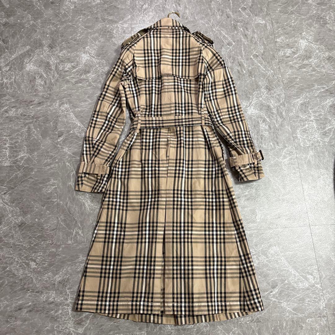 DOUBLESTANDARD CLOTHINGトレンチコートチェック36 ベルト