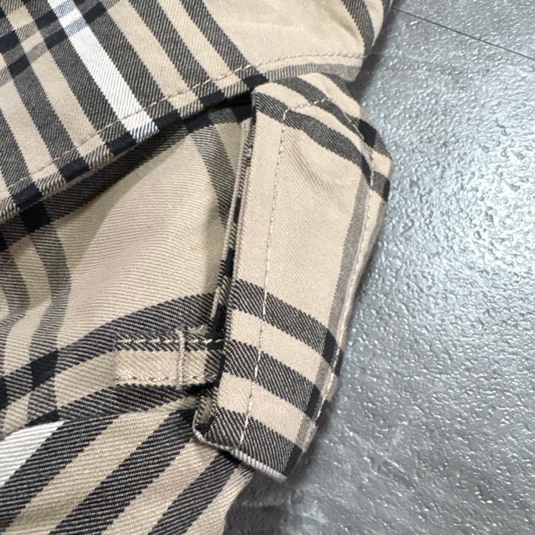 DOUBLESTANDARD CLOTHINGトレンチコートチェック36 ベルト