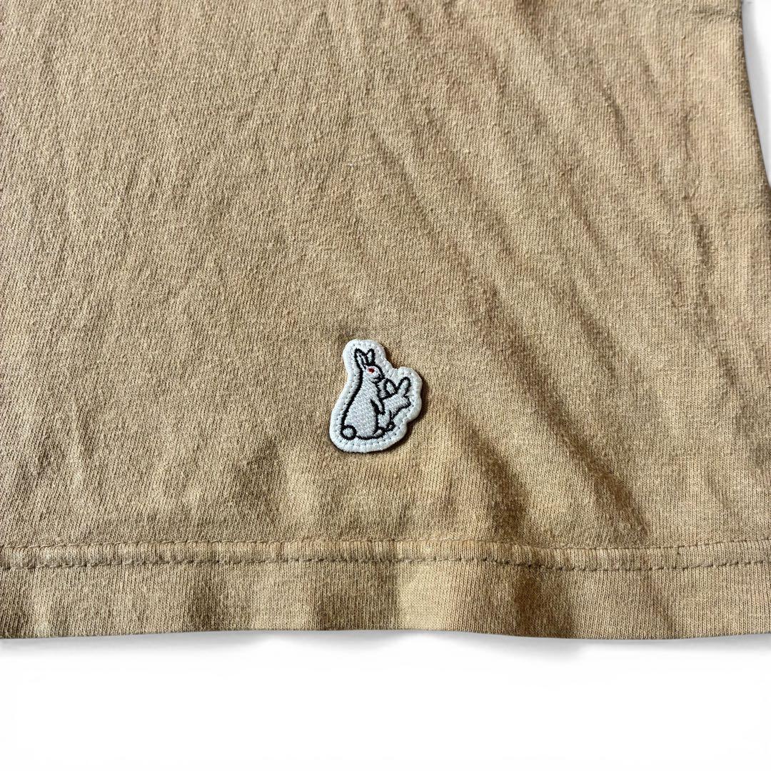 《状態良XLビッグシルエットコラボ》fr2エクストララージtシャツベージュ
