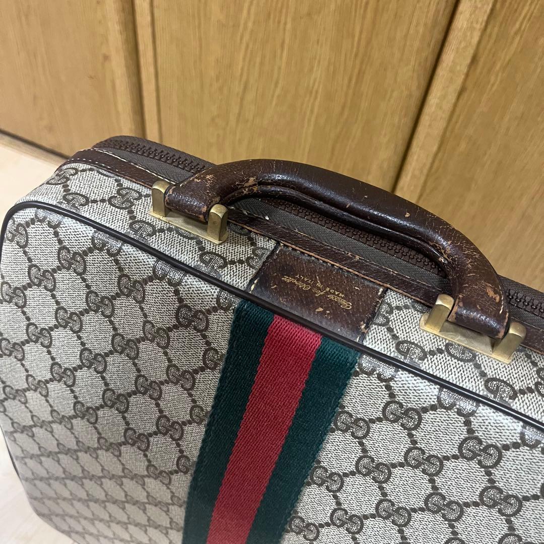 【ジャンク】GUCCI ハンドバッグ　ボストンバッグ