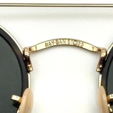 Ray-Ban/RB3647N/ラウンド ゴールド/51-22/G002
