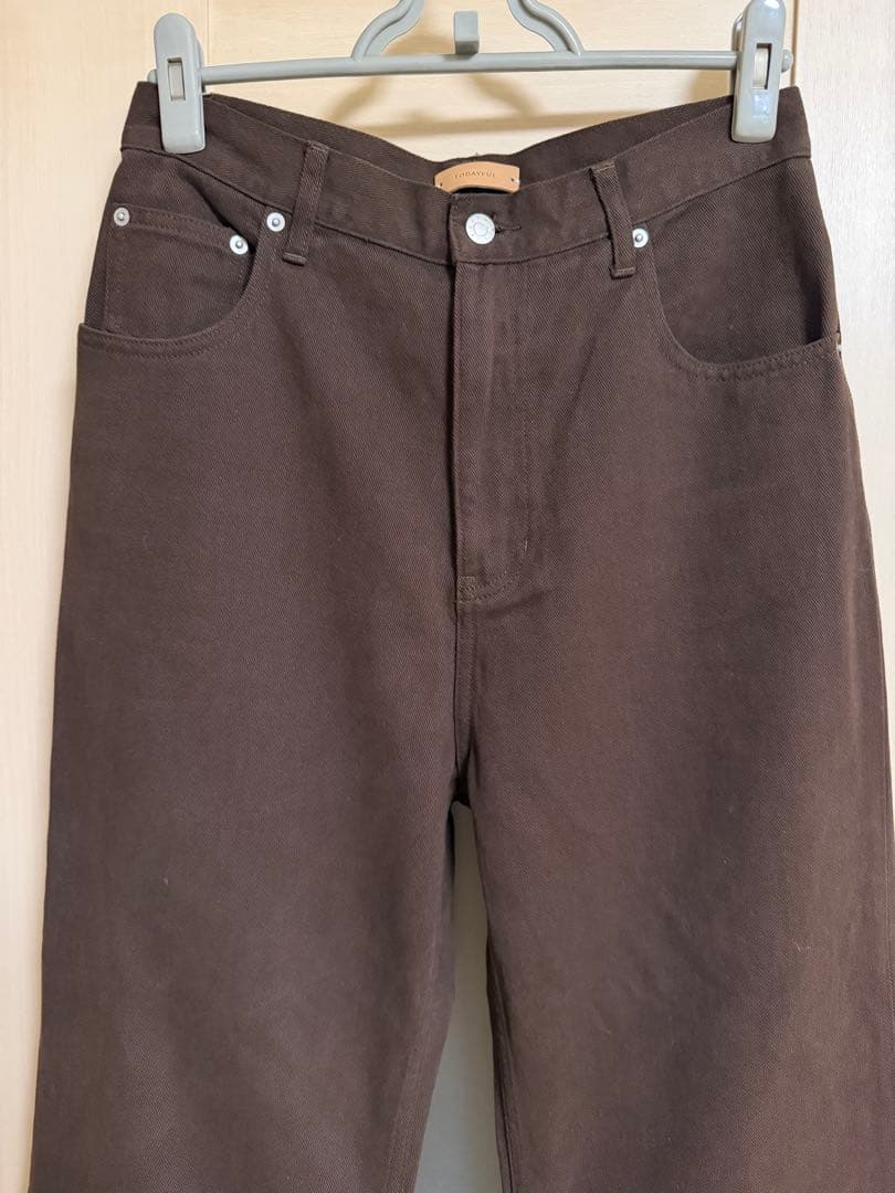 todayful Cary's Denim ブラウン