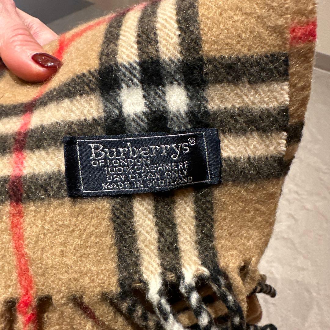 Burberry チェック柄 マフラー
