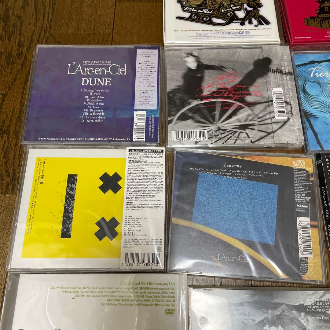 L'Arc~en~Ciel DVD CDコレクション　まとめ売り　セット　ラルク
