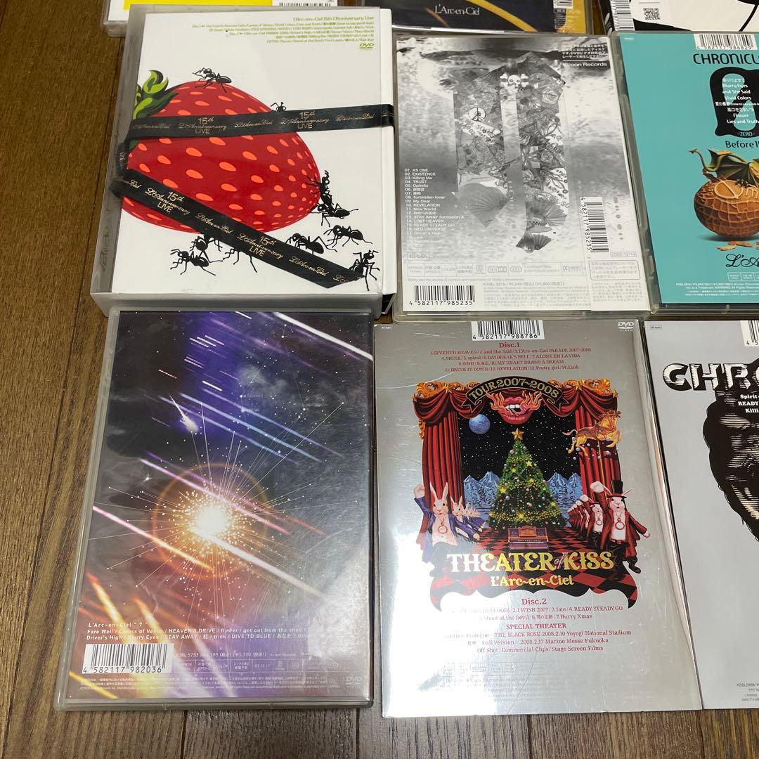 L'Arc~en~Ciel DVD CDコレクション　まとめ売り　セット　ラルク