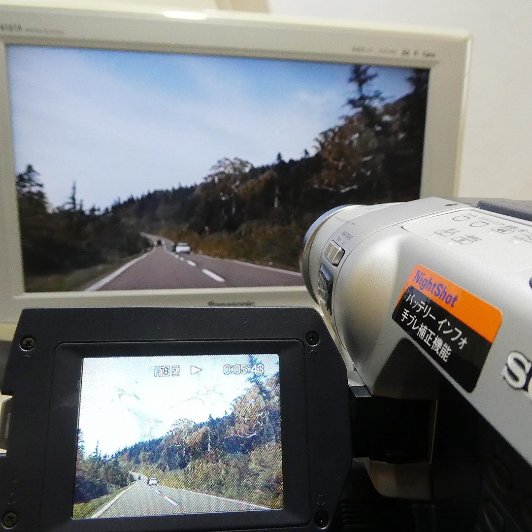 ソニーCCD-TRV106【動作良好】VideoHi8ビデオカメラダビングに最適