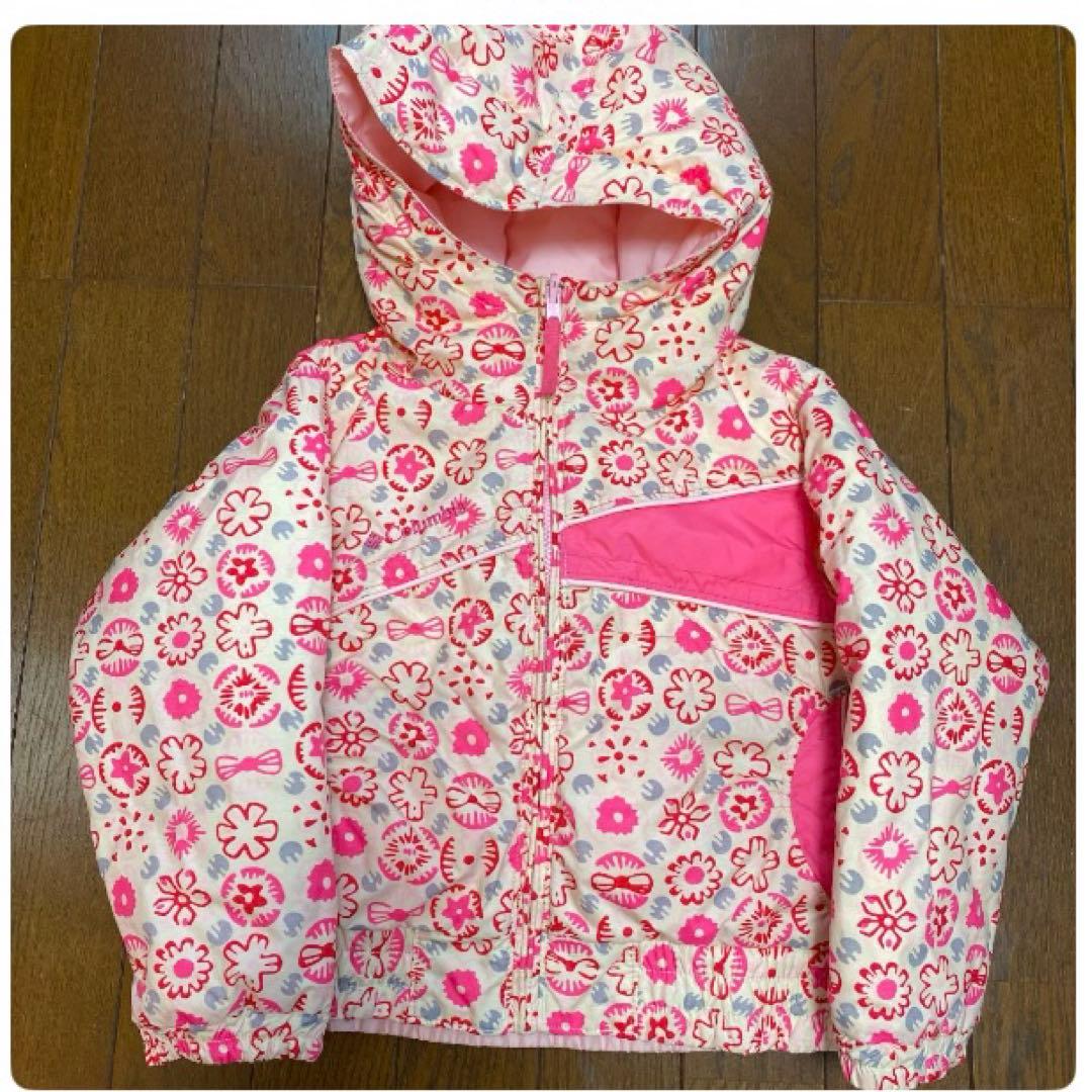 ★美品★4T 110 スキーウェア 女の子　コロンビア