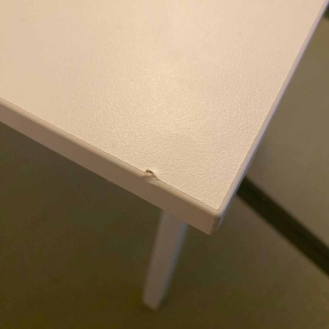 【ドーナツ】IKEA TROTTEN トロッテン デスク ホワイト