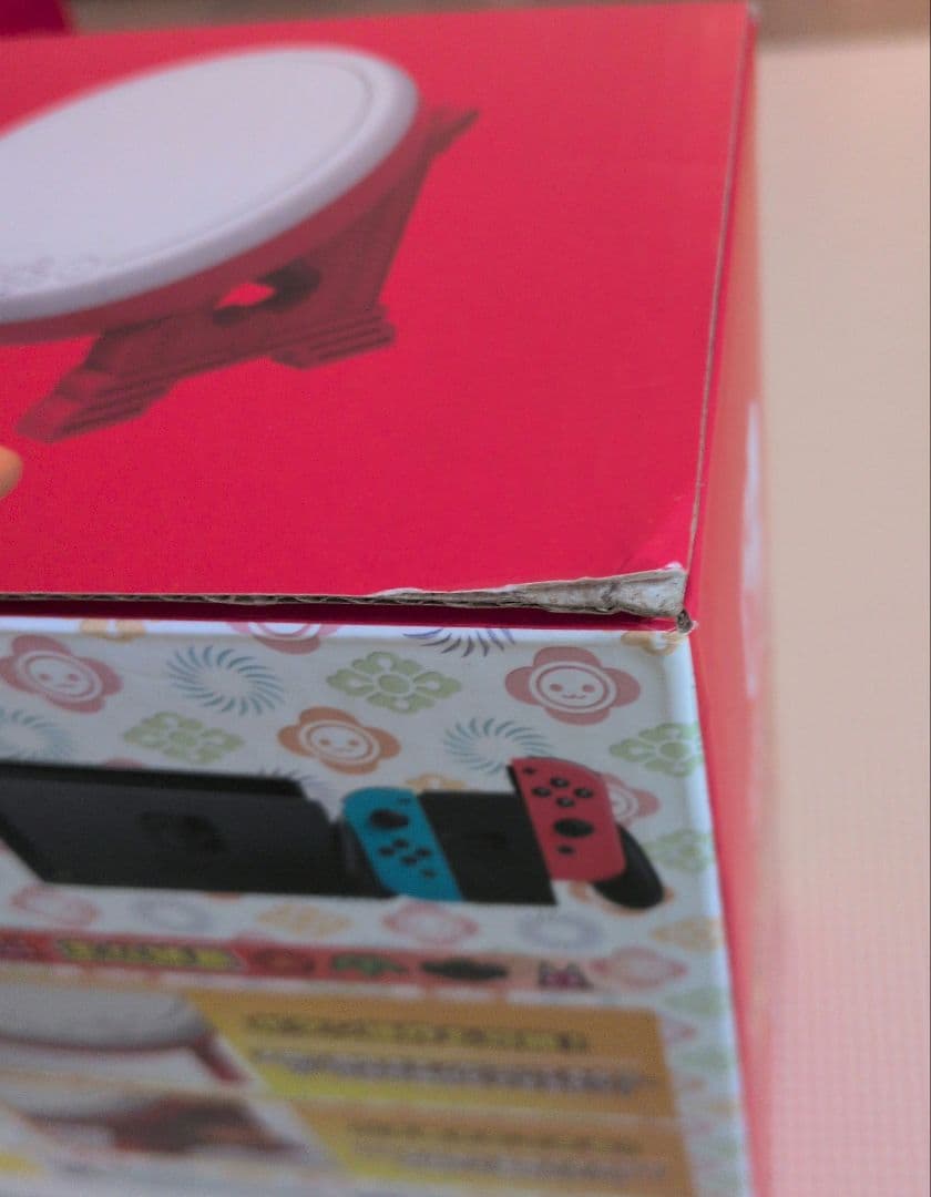 太鼓の達人Nintendo SWITCH【ソフトと太鼓・バチのセット】紙箱あり
