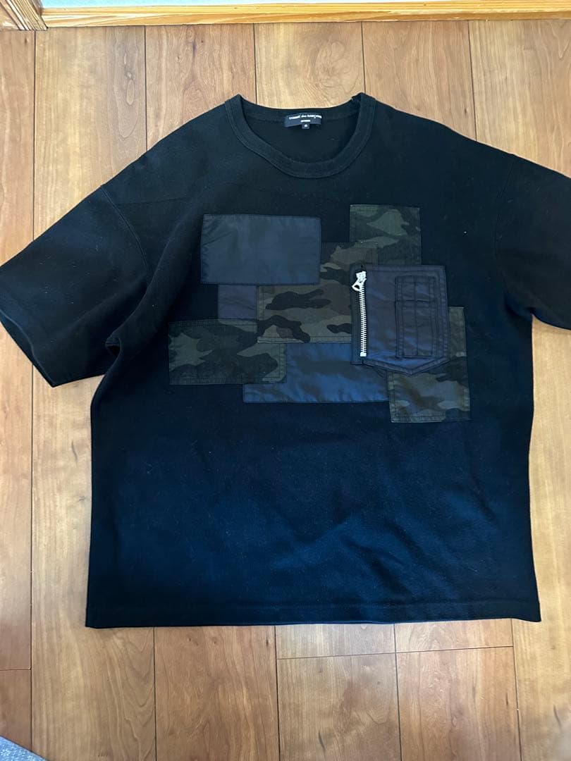COMME des GARÇONS カモフラージュTシャツ S 厚手　トップス
