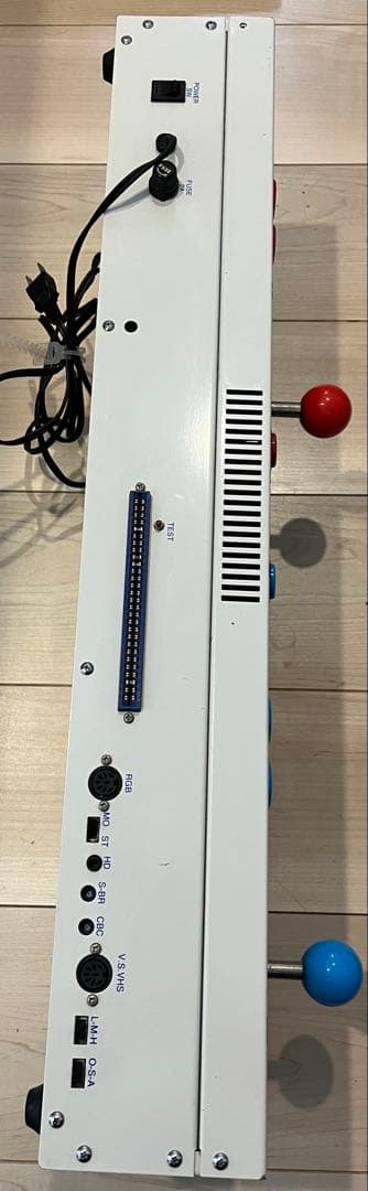 VEGA JR.アーケードスティック 2人用 ボタン&目隠し選択可　ハーネス付き