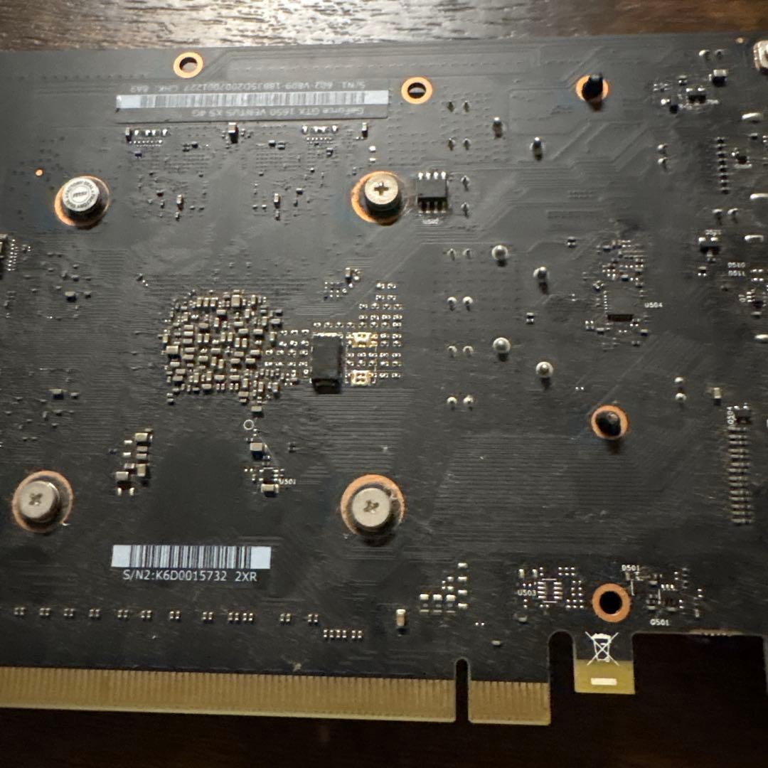 最終価格✴︎ジャンク品　GeForce GTX 1650 VENTUS XS 4Ｇ