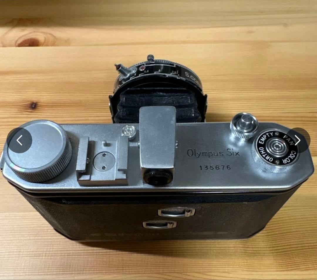 最終値下げ‼️OLYMPUS SIX フィルムカメラ　動作確認済 蛇腹カメラ