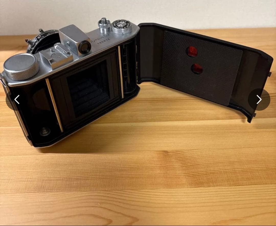 最終値下げ‼️OLYMPUS SIX フィルムカメラ　動作確認済 蛇腹カメラ