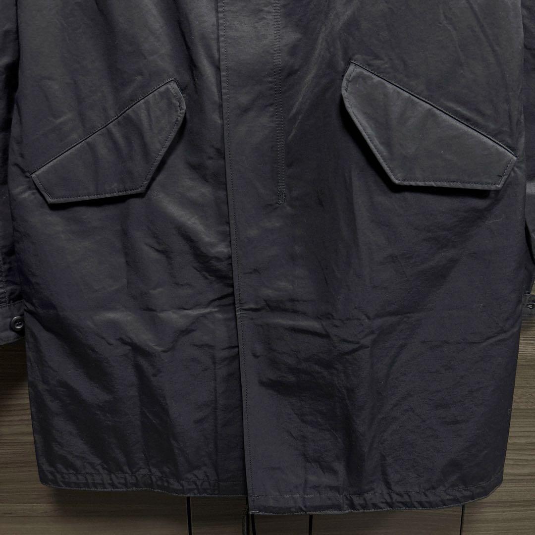 VLONE ヴィーローン モッズコート スカル バックボーン ブラック XL