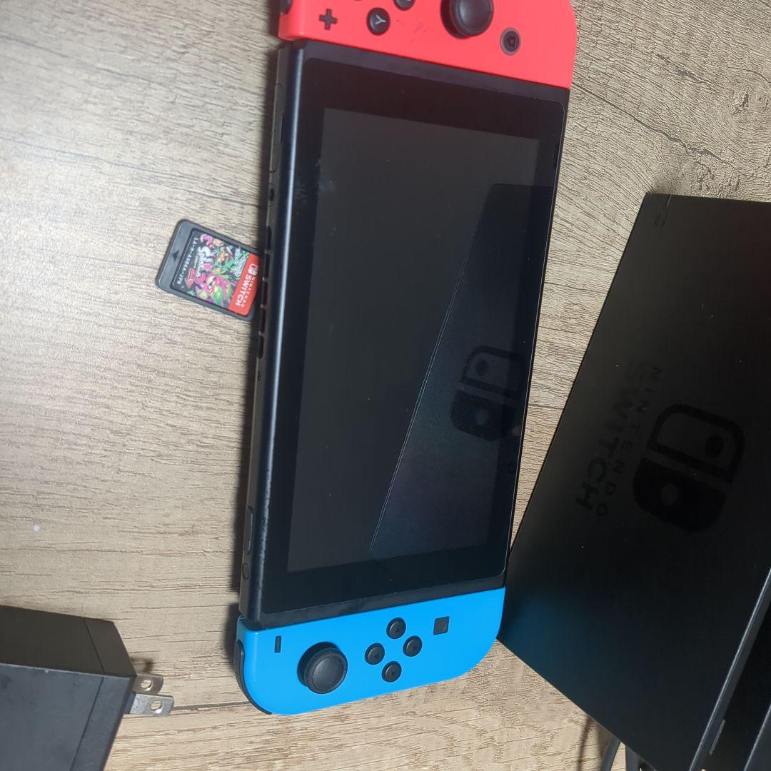 Nintendo Switch 赤/青 本体 スプラトゥーン付き