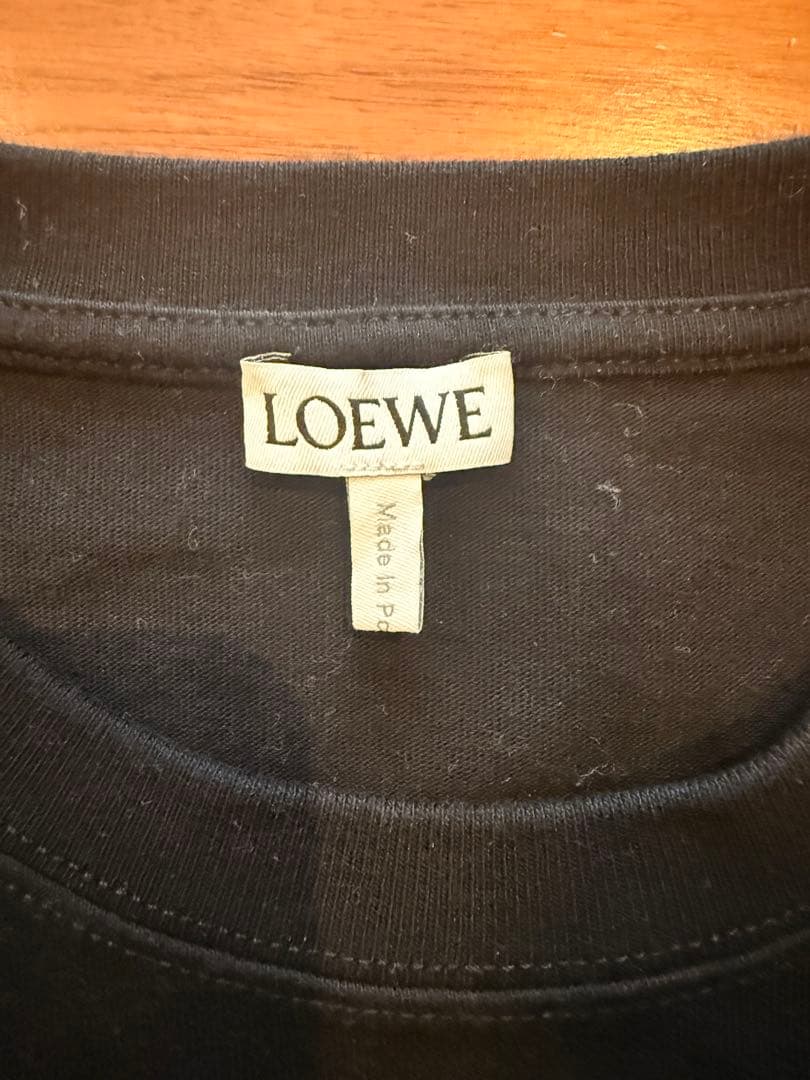 LOEWE 黒 Tシャツ/Sサイズ