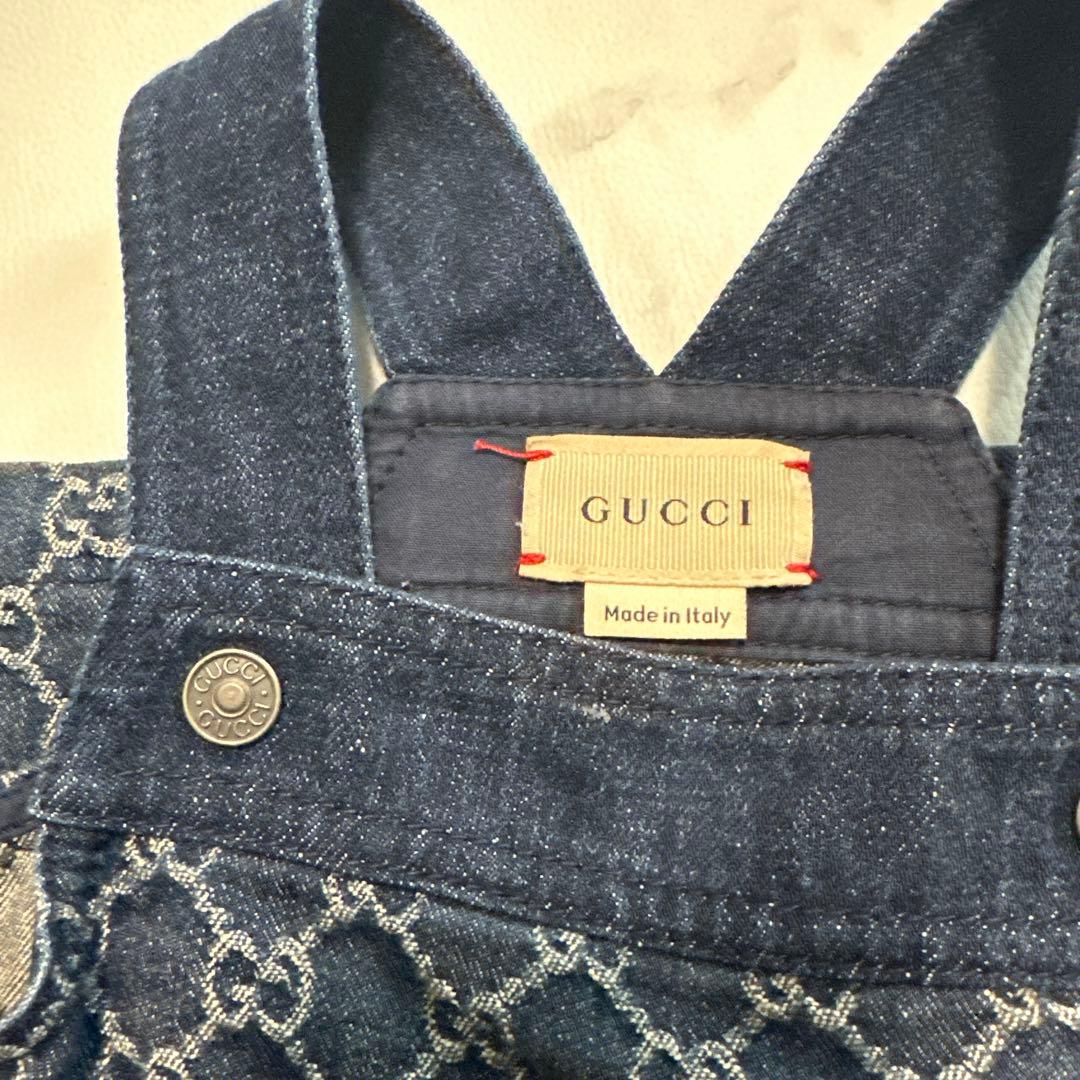 GUCCI デニム ジャンバースカート