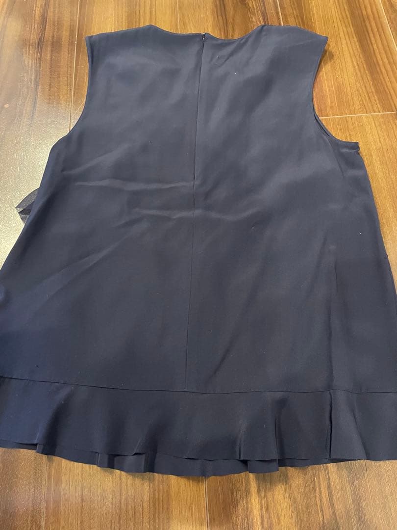VALENTINO ヴァレンティノ　ノースリーブ　ブラウス　フリル