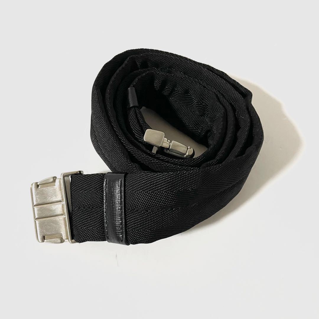 【極美品〜美品】プラダ 2way ボストンバッグ ナイロン×サフィアーノ