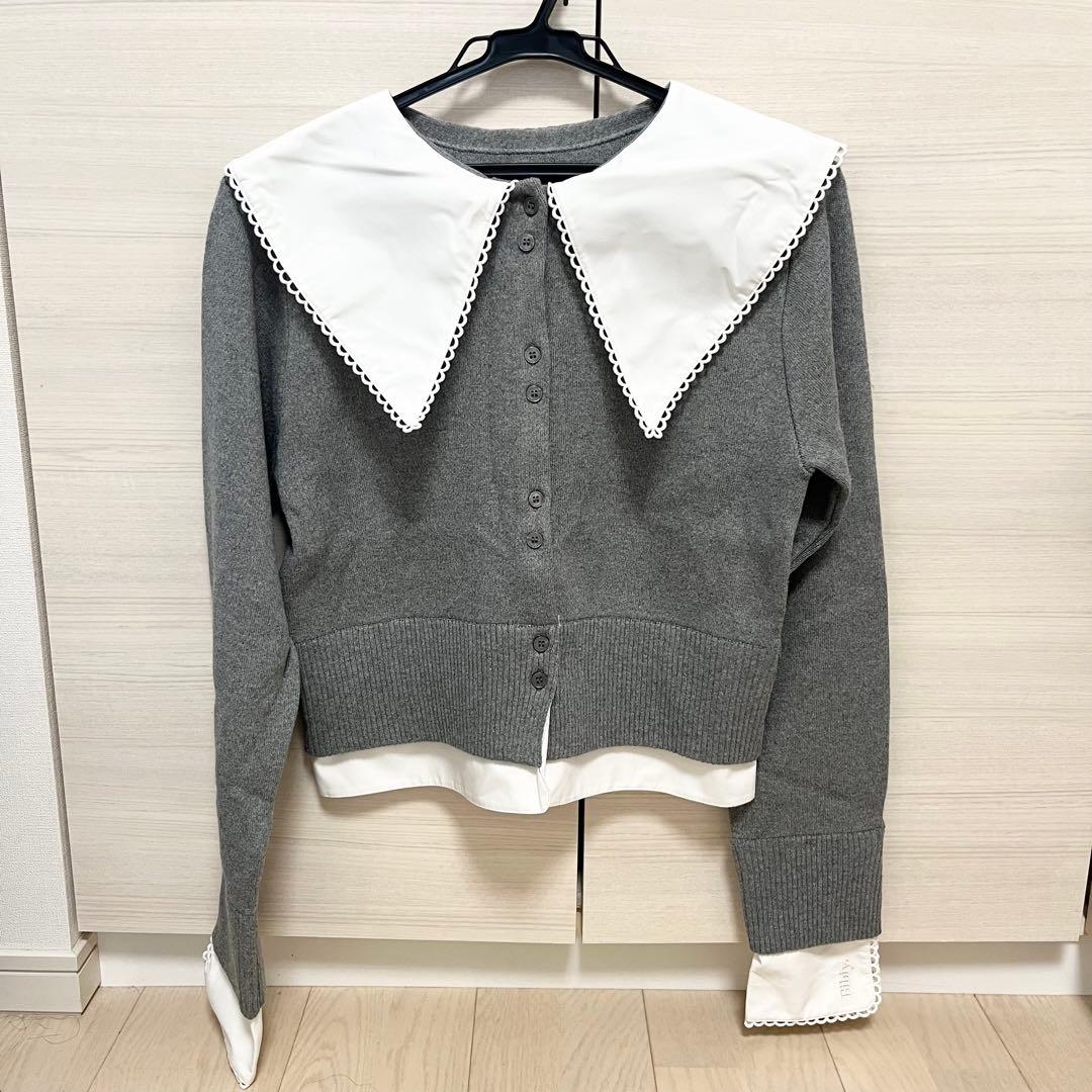 bibiy. PATTY PILGRIM TOP グレー