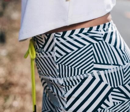 ウォーキング・ランニングウェア Charbon 10 POCKETS SHORT LEGGINGS