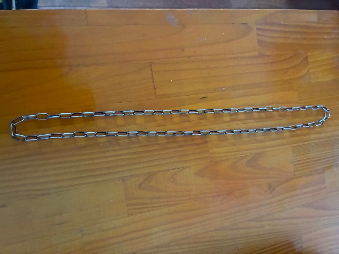 ヴィンテージ ナバホ シルバーネックレスチェーン　62cm