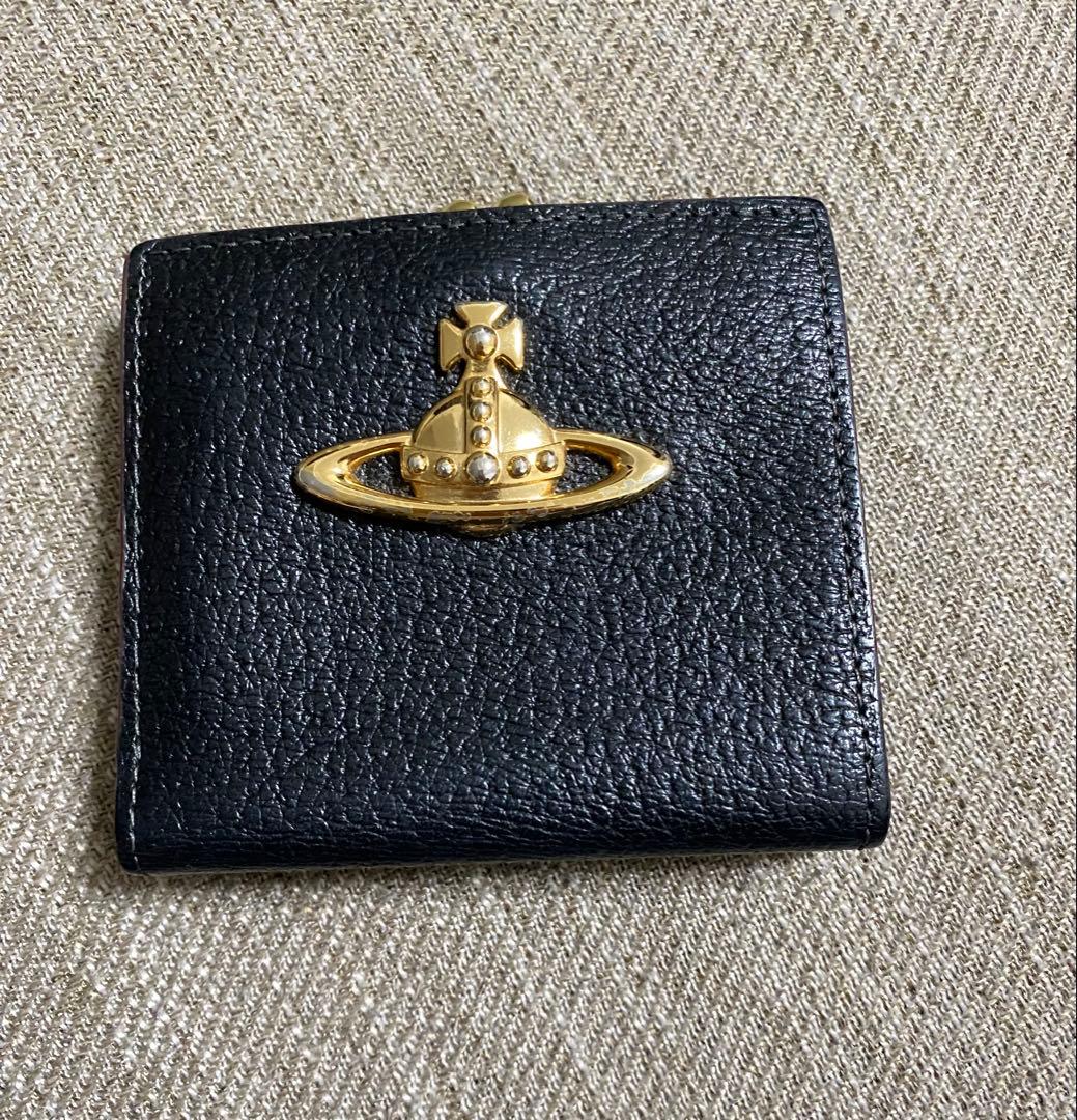 Vivienne Westwood ブラック二つ折り財布