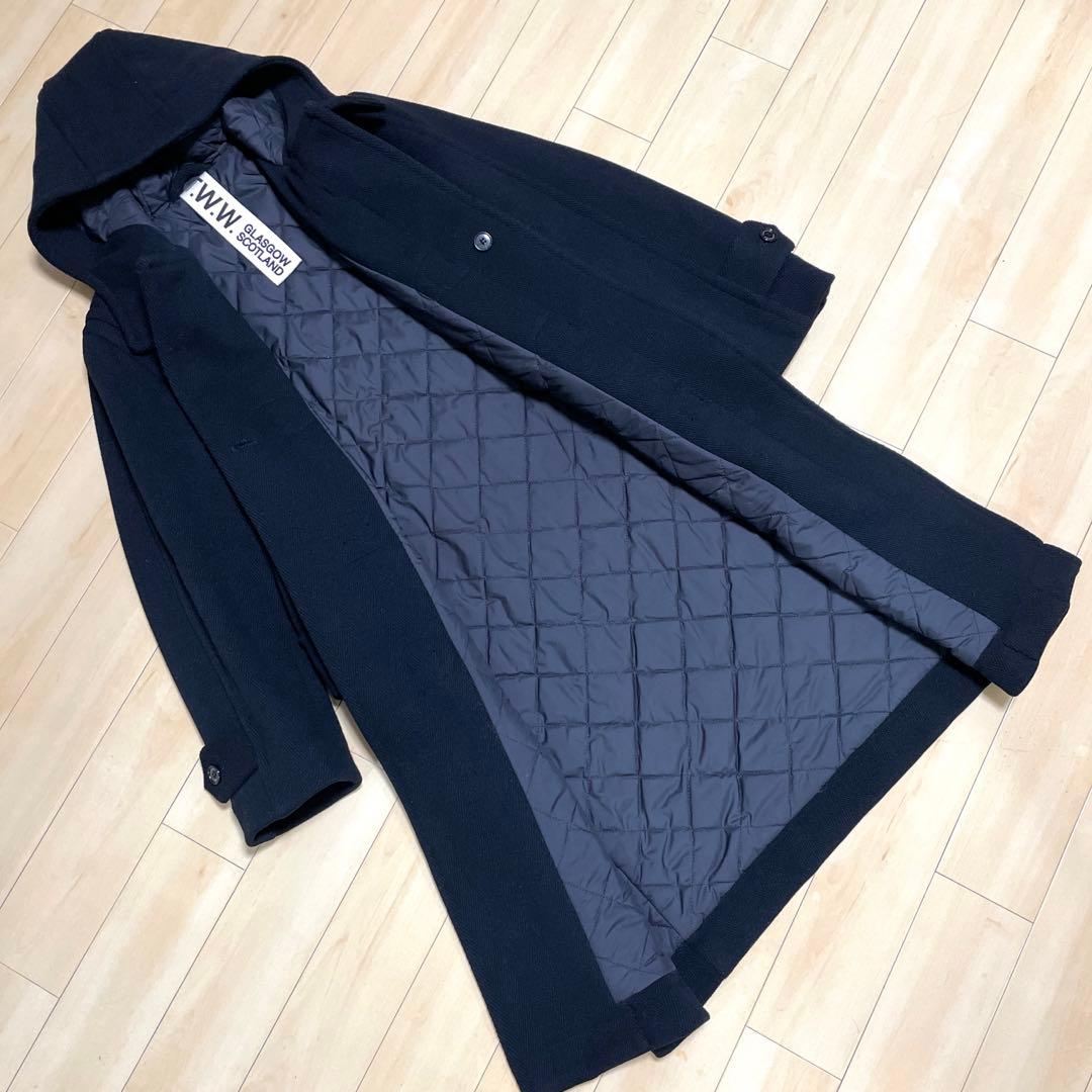 新品　トラディショナルウェザーウェア ダッフルコート　HOPKINS 黒