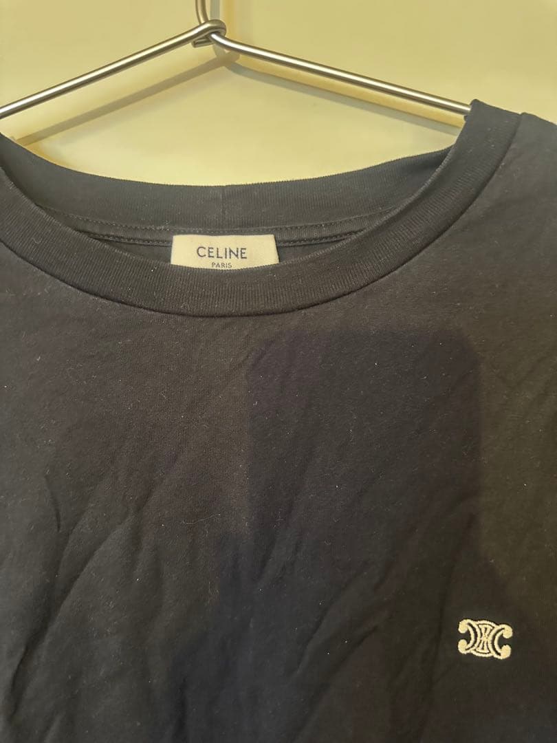 セリーヌ トリオンフ ミニロゴ Tシャツ