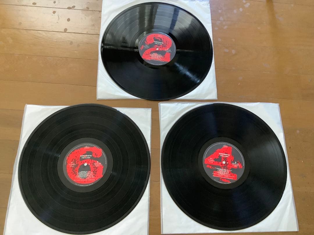 THE CLASH SANDINISTA! レコード　日本盤帯付き