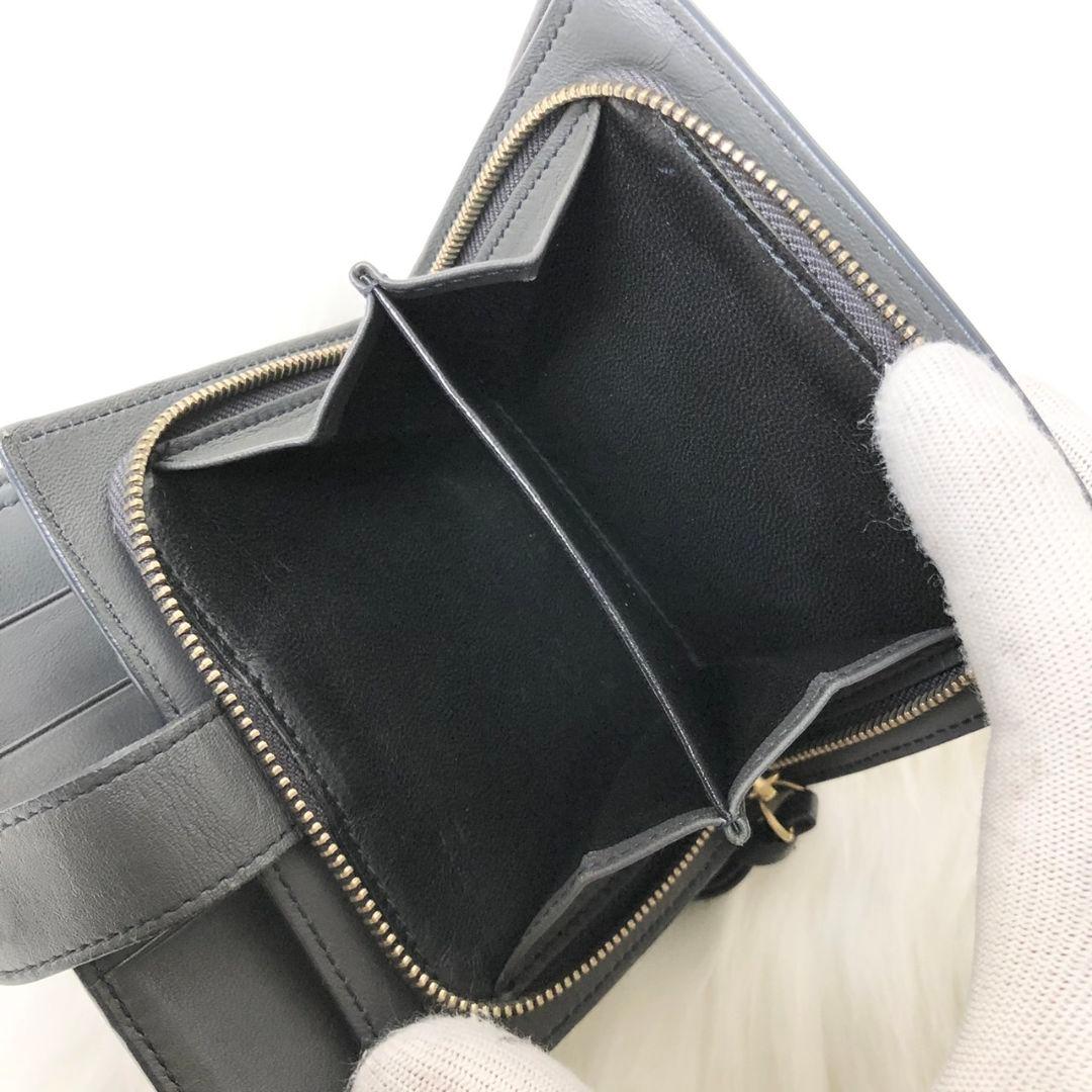 【極美品】BOTTEGA VENETA 二つ折り財布 イントレチャート 保存袋付