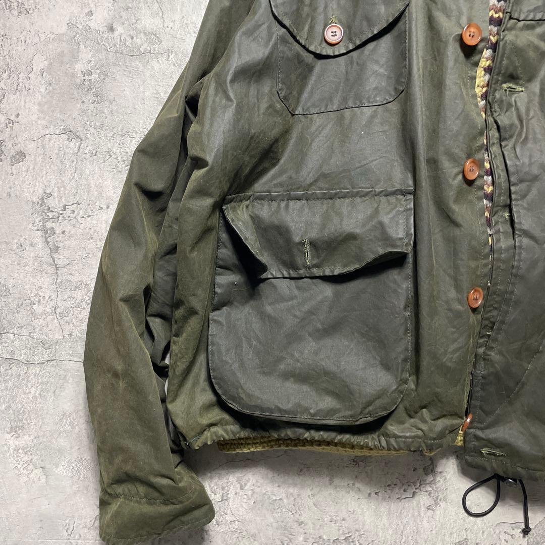 y*y様 スコットランド製 L.L.bean ビンテージ　短丈　オイルドシャケッ