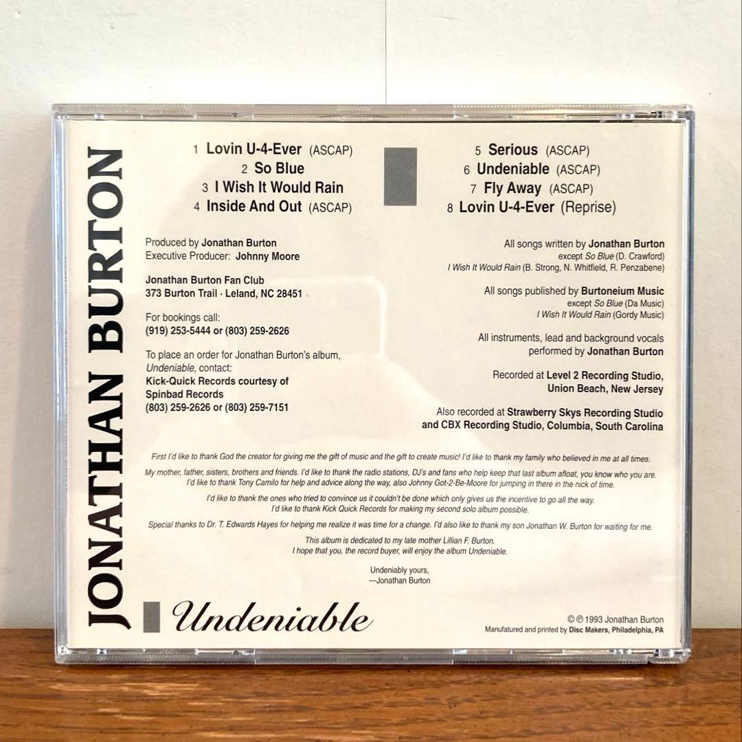 【INDIE R&B】Jonathan Burton - Undeniable