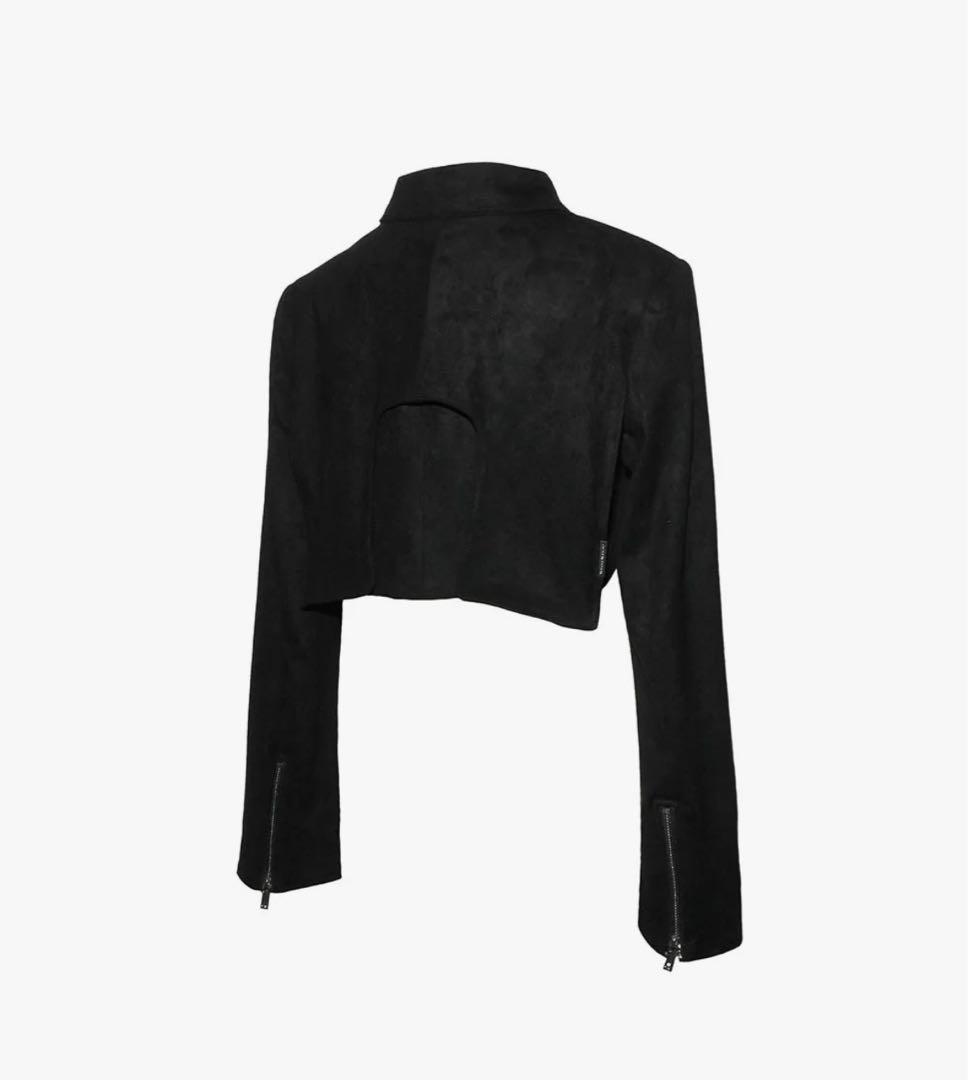 ジャケット・アウター theredthread S suede cutout jacket