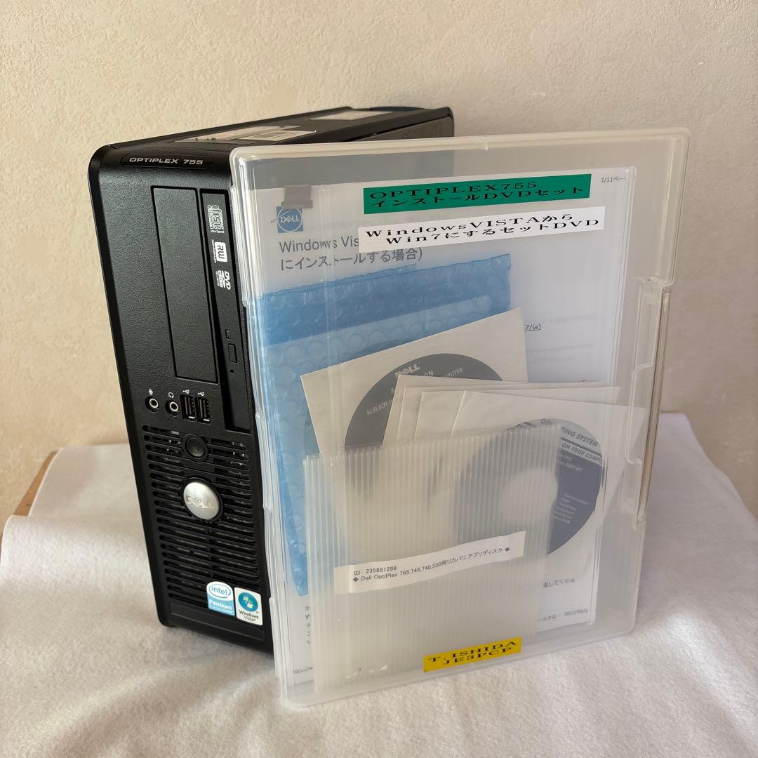 Dell OptiPlex 755 デスクトップPC(駆動品、ジャンク扱い)