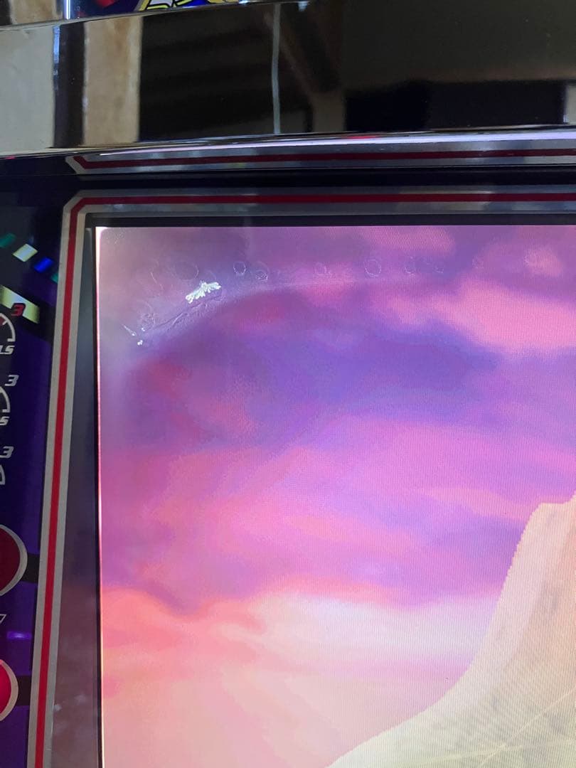 パチスロ実機　夢夢ワールドDX 4号機　液晶難あり