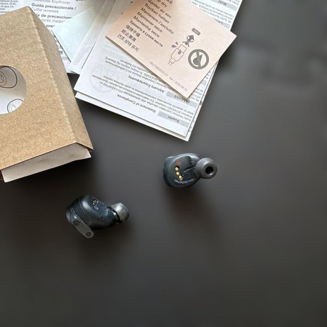 値下げaudio-technica ATH-CKS50TW2 ワイヤレスイヤホン