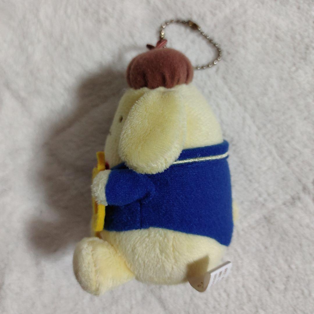 ポムポムプリン ホルン マスコット ぬいぐるみ (ボールチェーン付き)