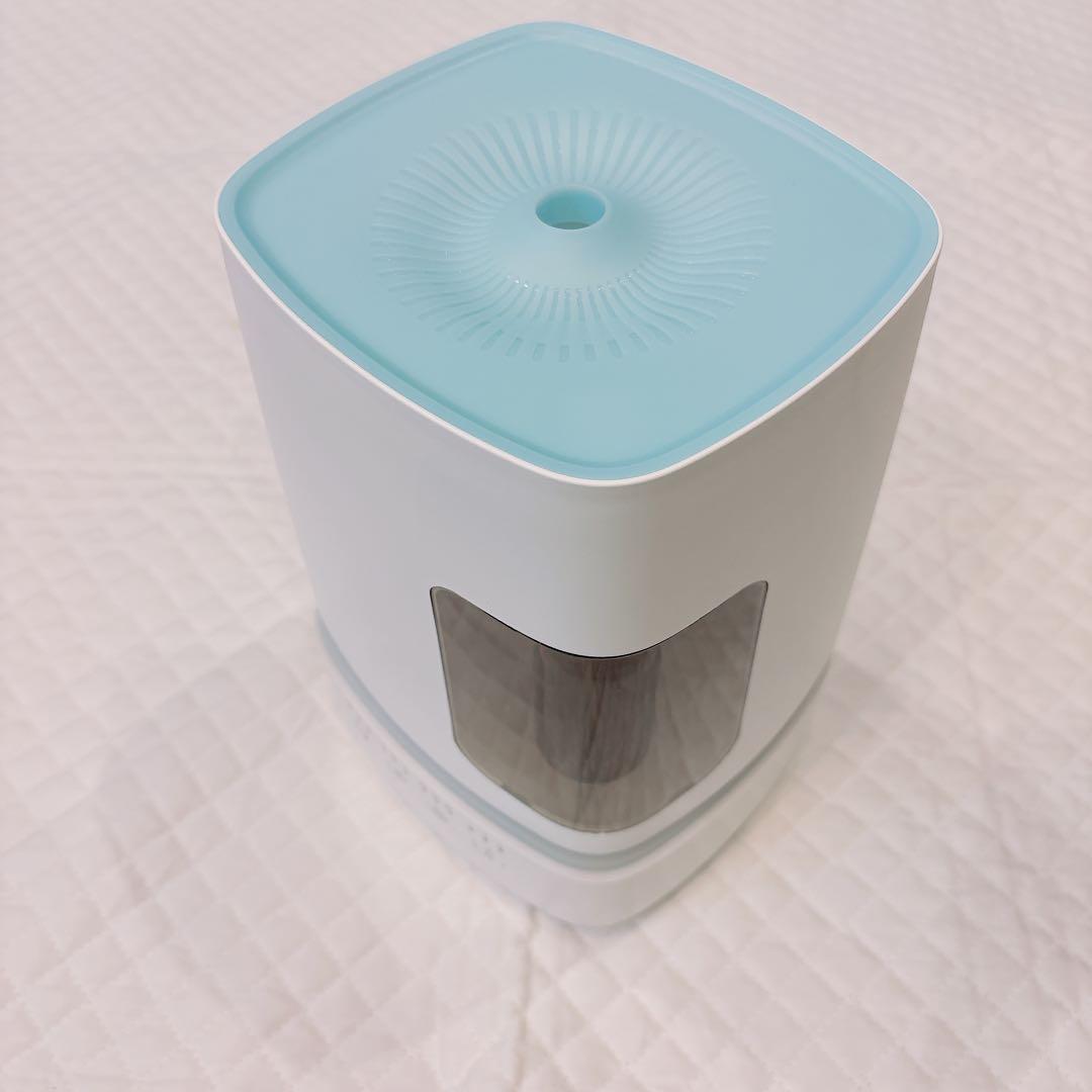 64★加湿器 超音波式加湿器プラスネブライザー式アロマディフューザー2in1